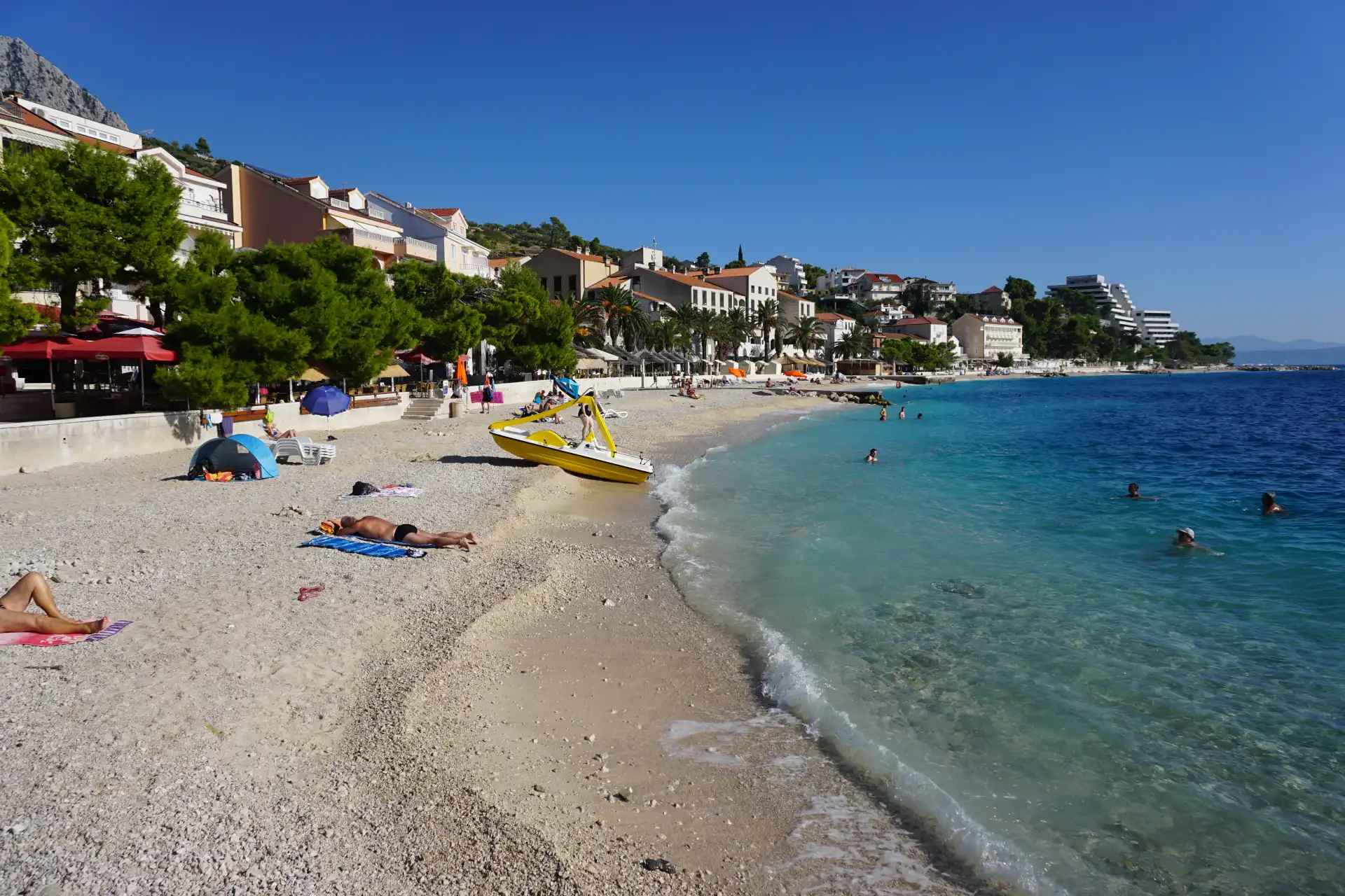 Podgora beaches